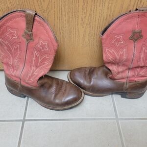 Rocky Pink and Brown Winter Boots